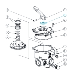 POM washer 51x1.25 POM washer 51x1.25