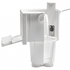 Skimmer Ocean® De Luxe M5 Edelstahleinsätze A4 ABS weiss Doppellippendichtung Ocean-Einzelverpackung Skimmer Ocean® De Luxe M5 Edelstahleinsätze A4 ABS weiss Doppellippendichtung Ocean-Einzelverpackung