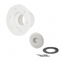 Ocean inlet nozzle PT De Luxe DIN, short version, installation kit for liner and steel wall pools 