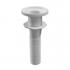 Smart wall conduit for polyester and liner pools ABS white, d50 mm solvent internal, imperial 1,5" internal Smart wall conduit for polyester and liner pools ABS white, d50 mm solvent internal, imperial 1,5" internal