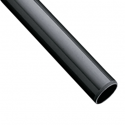 IBG® PVC-u Rohr, grau OHNE Muffe, 2m, PN10 