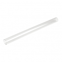 IBG® PVC-u Rohr, transparent ohne Muffe, 5m, PN16/10 