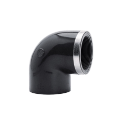 IBG® elbow 90° solvent socket / female thread, reinforced 