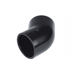 IBG® elbow 45° solvent socket, black (for solar systems), PN10 d50 IBG® elbow 45° solvent socket, black (for solar systems), PN10 d50