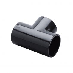 IBG® Tee 90°, black (for solar systems), PN10 d50 IBG® Tee 90°, black (for solar systems), PN10 d50