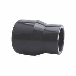 IBG® reductions, long, solvent socket / solvent spigot / solvent socket, PN16, grey 