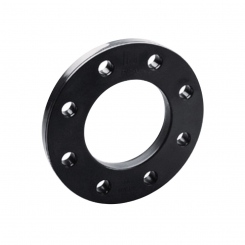 IBG® flange adapter connection dimensions DIN/ISO, GFK, black 