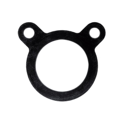 IBG® flat gasket for flange adapter, with 2 screw holes (EPDM) 