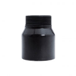 IBG® adapter bush, solvent socket / male thread, grey 