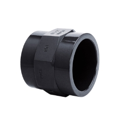 IBG® adapter socket, solvent socket – female thread, PN10, grey 