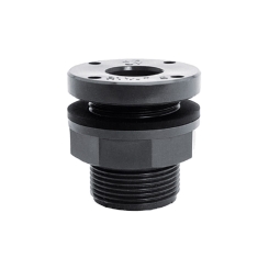 IBG® tank adapter, male-/female thread, ring - CSM, grey 