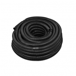 Swimming pool hose socket distance 0.5 m d38 PE black l=50 m Swimming pool hose socket distance 0.5 m d38 PE black l=50 m