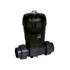 Automatisches Membranventil T4 mit pneumatischem Stellantrieb PO-NO Federkraft geöffnet 