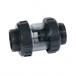 Cone Check Valve S6 (swimming pool type) transparent EPDM 