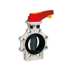Butterfly Valve K4 DN125 PVC grey Flange-connection 140-5" DIN-ANSI-JIS-BS PN10 EPDM Butterfly Valve K4 DN125 PVC grey Flange-connection 140-5" DIN-ANSI-JIS-BS PN10 EPDM