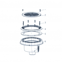 Spare parts main drain 