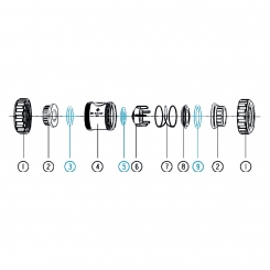 Spare Parts Cone Check Valve S6 DN 50 