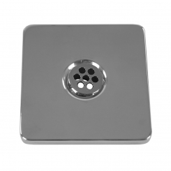 Cover for Ocean® Inlet Nozzle PRO "Square" DIN V4A AISI 316 brushed 