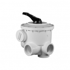6-Way Backwash Valve V6 side mount 3" ABS 