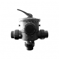 6-Way Backwash Valve side mount 4" 