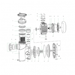 Anschlussverschraubungen d63 für Ocean® Filterpumpe Anschlussverschraubungen d63 für Ocean® Filterpumpe