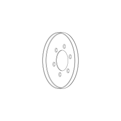 Installationskit für ultraflache Blenden für Betonbecken mit Fliesen/Mosaik, d 170 mm Installationskit für ultraflache Blenden für Betonbecken mit Fliesen/Mosaik, d 170 mm