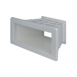 Enlargement for Ocean® skimmer De Luxe PT ABS grey (prod. code 170967) Enlargement for Ocean® skimmer De Luxe PT ABS grey (prod. code 170967)