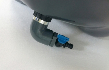 Drainage Set Bregenz II incl. drain valve with hose connection Drainage Set Bregenz II incl. drain valve with hose connection