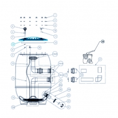 Transparent filter cover for BREGENZ II Transparent filter cover for BREGENZ II
