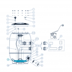 Filterarm d520-640 for Bregenz 2 filter Filterarm d520-640 for Bregenz 2 filter