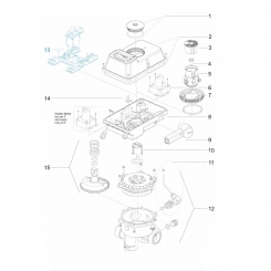 Spare part kit for Aquastar Control main circuit board 230V Spare part kit for Aquastar Control main circuit board 230V