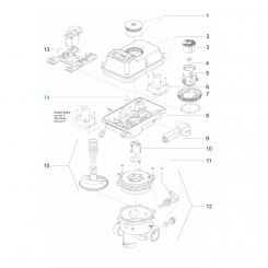 Spare part kit for Aquastar Control - pump limit switch 6V DC motor Spare part kit for Aquastar Control - pump limit switch 6V DC motor