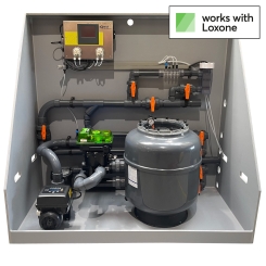 iQnnect Base Salt-Complete, complete pool technology set with salt electrolysis system, for skimmer pools iQnnect Base Salt-Complete, complete pool technology set with salt electrolysis system, for skimmer pools