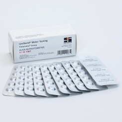 Lovibond® tablets Alka-M in a pack of 100 pcs, slowly soluble, for the determination of the acid capacity Lovibond® tablets Alka-M in a pack of 100 pcs, slowly soluble, for the determination of the acid capacity